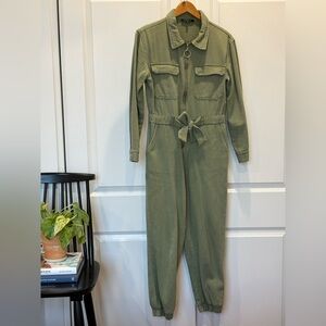 Olive Green Jumpsuit